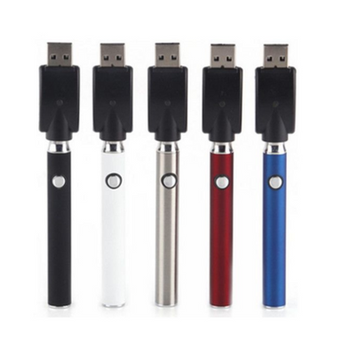 5To Battery 350mAh Vape Pen Best Colors Black White Stainless Steel Red Blue