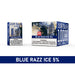 Air Bar AB10000 Disposable Vape 10 Pack 18mL Best Flavor Blue Razz Ice