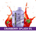 Air Bar AB10000 Disposable Vape 10 Pack 18mL Best Flavor Cranberry Splash