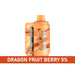 Air Bar AB10000 Disposable Vape 10 Pack 18mL Best Flavor Dragon Fruit Berry