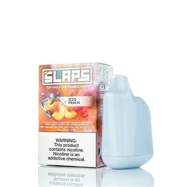 Slaps disposable Iced Peach vape 4500 puffs