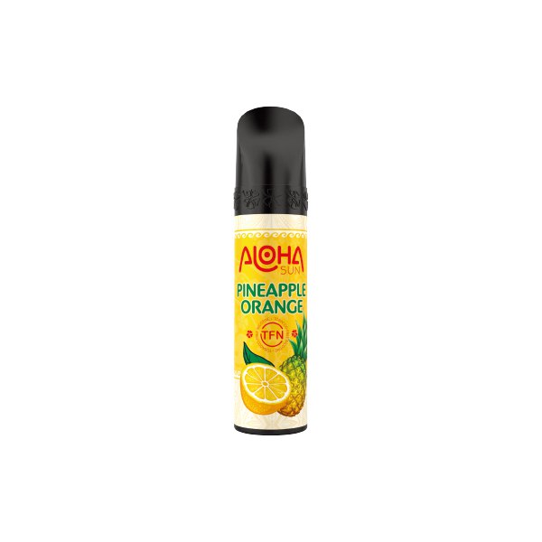 3% Aloha Sun TFN Vape Disposable 8mL 1 Pack Best Flavor Pineapple Orange