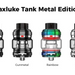 FreeMax Fireluke 3 Sub-Ohm Tank Best Colors Black Gunmetal Rainbow Silver