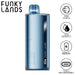 Funky Lands Ti7000 Puffs Disposable Vape 17mL Best Flavor Blue Razz Ice