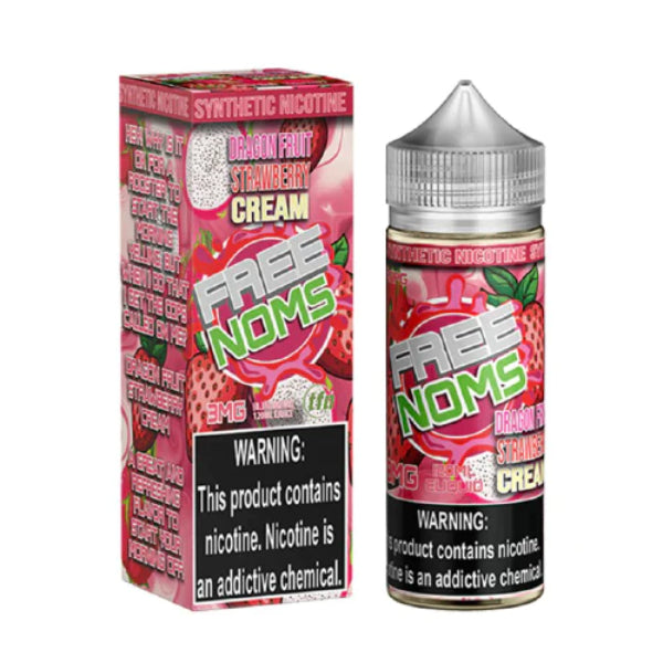 Noms X2 Vape Juice 120mL Best Flavor Dragon Fruit Strawberry Cream