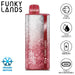 Funky Lands Ti7000 Puffs Disposable Vape 17mL Best Flavor Strawberry Duo Ice