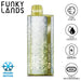 Funky Lands Ti7000 Puffs Disposable Vape 17mL Watermelon Nana Duo Ice