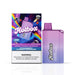 Puff HotBox 7500 Puffs Disposable Vape 16mL 5 Pack Best Flavor Strawberry Rainbow Snowcone