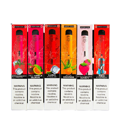Hyppe Max Flow Mesh Single Disposable Vape 6mL 2000 Puffs Best Flavor Strawberry Freeze Red Apple Guava Lush Freeze Aloe Orange Strawberry Gummy Red Energy