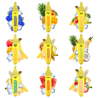 Loaded Banana TFN 2500 Puffs Single Disposable Vape 5mL Best Flavors