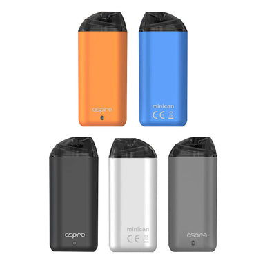 Aspire Minican Pod System Kit Best Colors Orange Blue Black Silver Grey
