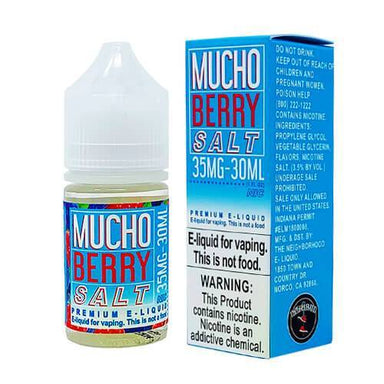 Mucho Salts 30mL E-Liquid Best Flavor Berry Salt
