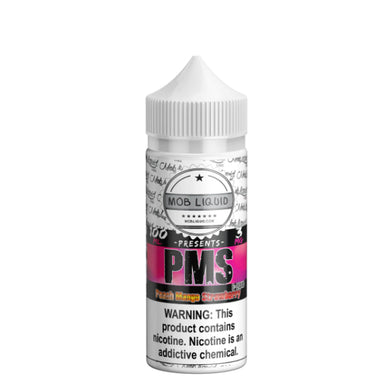 PMS by Mob Liquid Vape Juice 100mL Best Flavor Peach Mango Strawberry