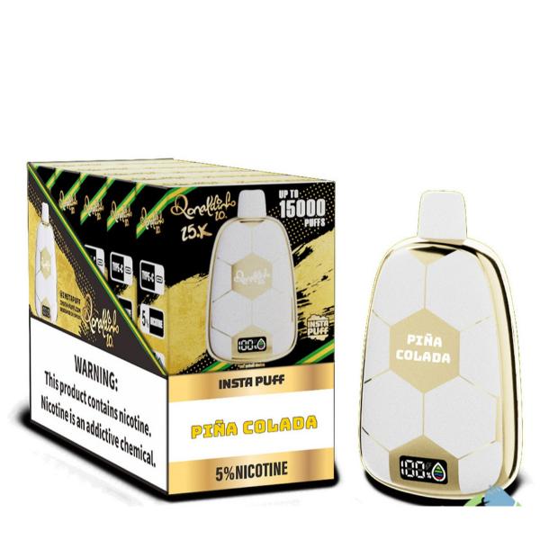 Ronaldinho 10 15000 Puffs Disposable-Single Disposable Vape 18mL Best Flavor Pina Colada
