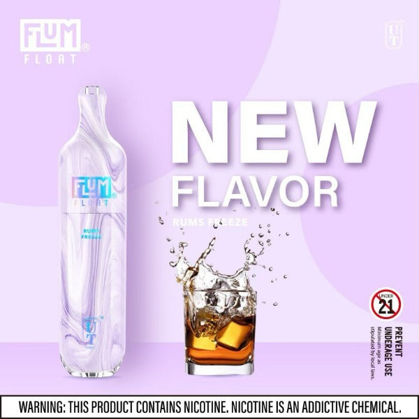 Flum Float 3000 Puffs Disposable Vape 8mL 10 Pack Best Flavor Rums Freeze
