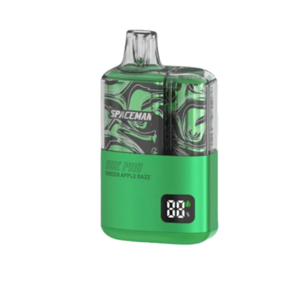 SMOK SpaceMan Pro 10000 Puffs Disposable Vape 16mL Best Flavor Green Apple Razz