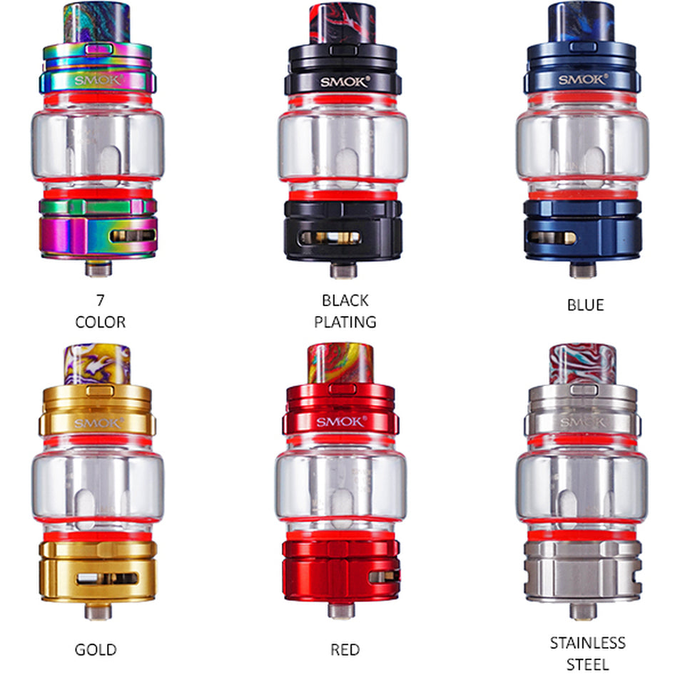 SMOK TFV16 Sub-Ohm Vape Tank Best deal 7 Color Black Plating Blue Gold Red Stainless Steel 