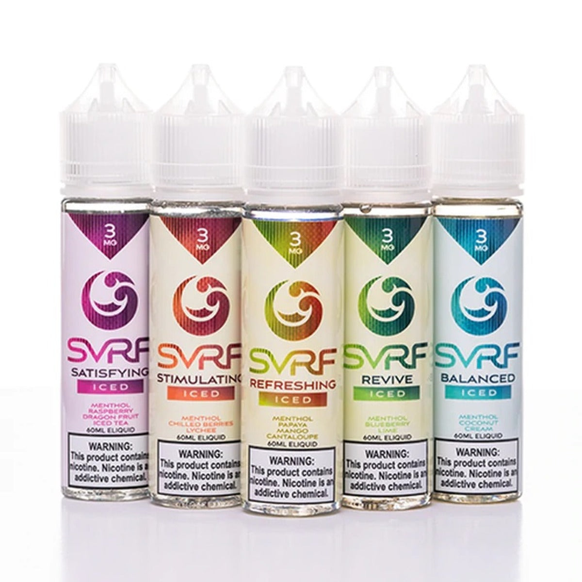 SVRF 60mL E-Liquid Vape Juice Best Flavors