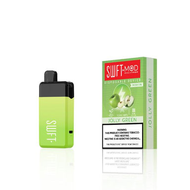 SWFT Mod 5000 Puffs Disposable 15mL 10 Pack Best Flavor Jolly Green