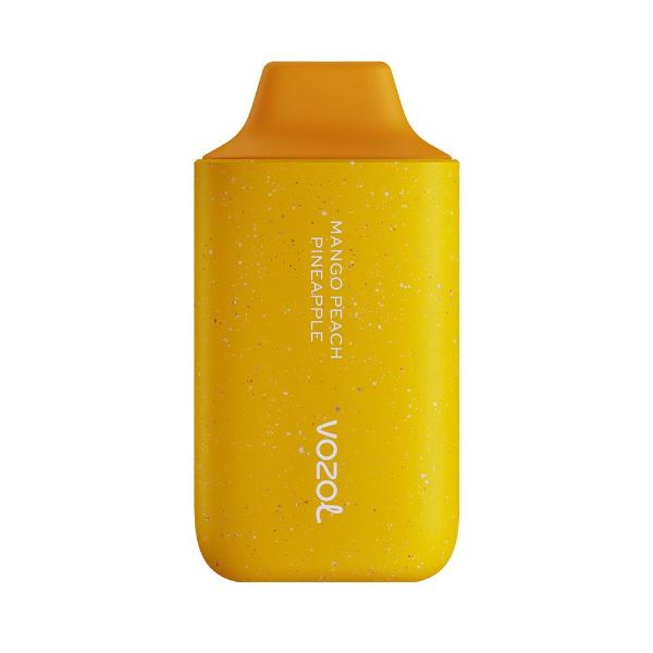 Vozol Star 6000 Puff Disposable Vape 10 Pack 14mL Best Flavor Mango Peach Pineapple