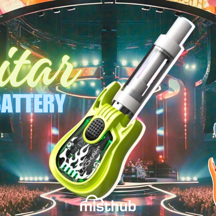 Lookah Guitar 510 Thread Vape Battery - Unleash Your Inner Rockstar