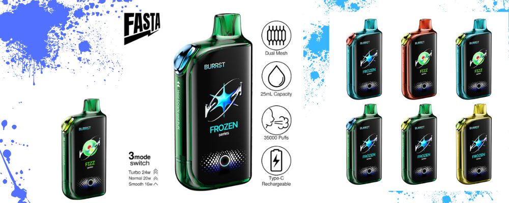 Meet the Fasta Burrst 35,000 Puffs Disposable: Your New Vaping Companion