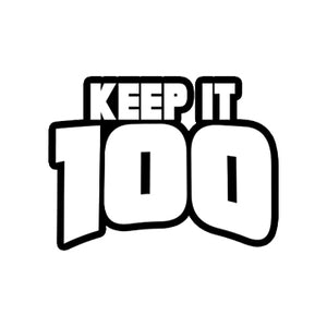 keep it 100 logo