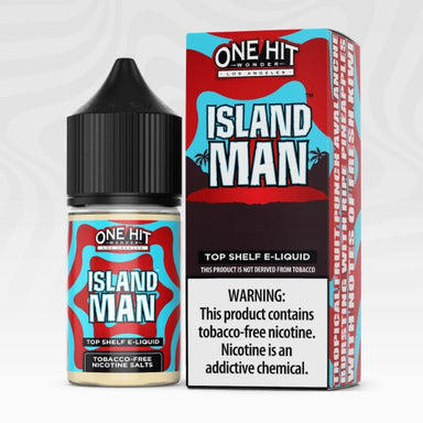 One Hit Wonder TFN Salt 30mL Vape Juice Best Flavor Island Man