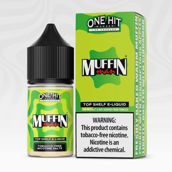 One Hit Wonder TFN Salt 30mL Vape Juice Best Flavor Muffin man