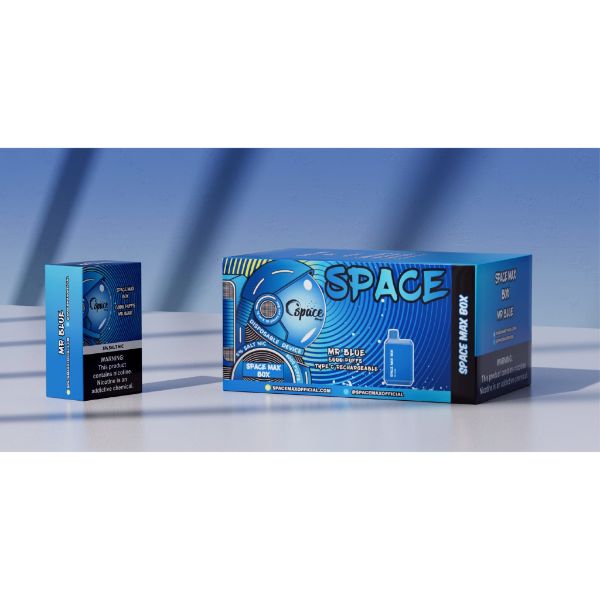 Space Max Box 6000 Puffs Disposable-10-Pack