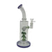 11.5" Rose Showerhead Percolator Glass Water Pipe Best Color Purple