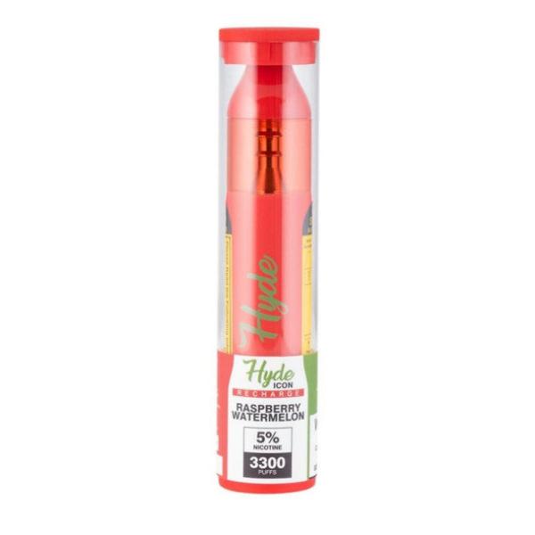 Best Deal Hyde Icon Recharge Disposable Vape 10mL 10-Pack Raspberry Watermelon