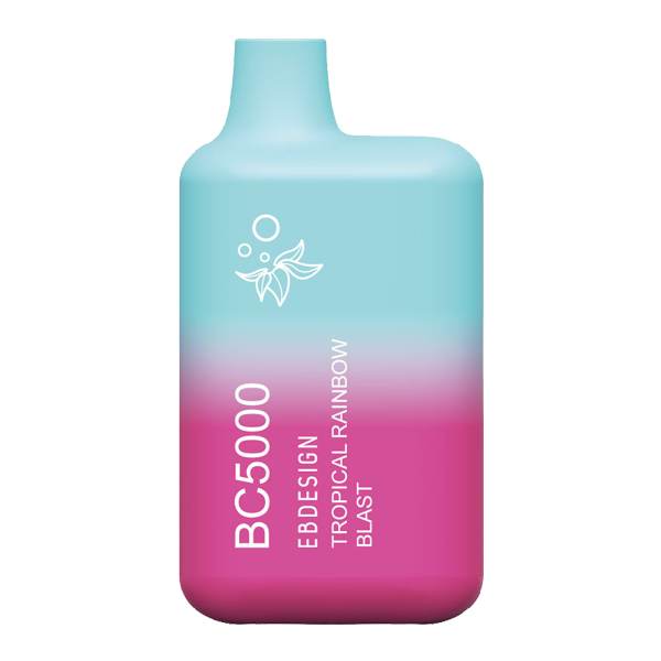 EB Designs BC5000 Disposable Vape 13mL Best Flavor Tropical Rainbow Blast
