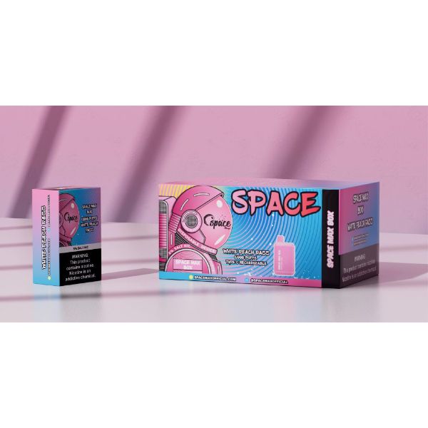 Space Max Box 6000 Puffs Disposable-10-Pack