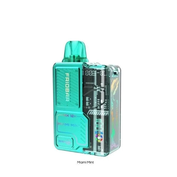 Best Deal FreeMax Friobar MX 10000 Puffs Disposable Vape 5-Pack 20mL Miami Mint