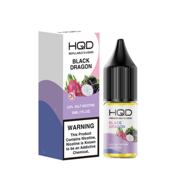 Best Deal HQD Premium Salt E-Liquid 30mL - Black Dragon 