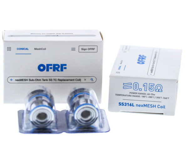 OFRF nexMESH TC Replacement SS316L Coil - Misthub