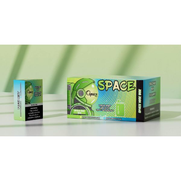 Space Max Box 6000 Puffs Disposable-10-Pack