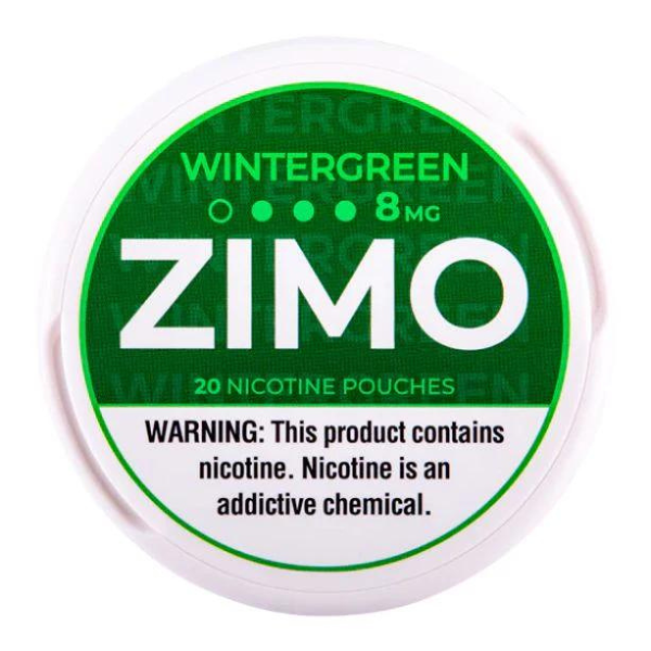 Best Deal Zimo Nicotine Pouches (5-Can Pack) - Wintergreen