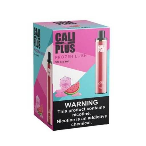 Cali Plus Disposable Vape 1500 Puffs 6-Pack Best Flavor Frozen Lush