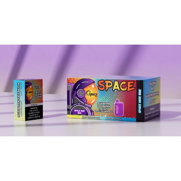 Space Max Box 6000 Puffs Disposable-10-Pack