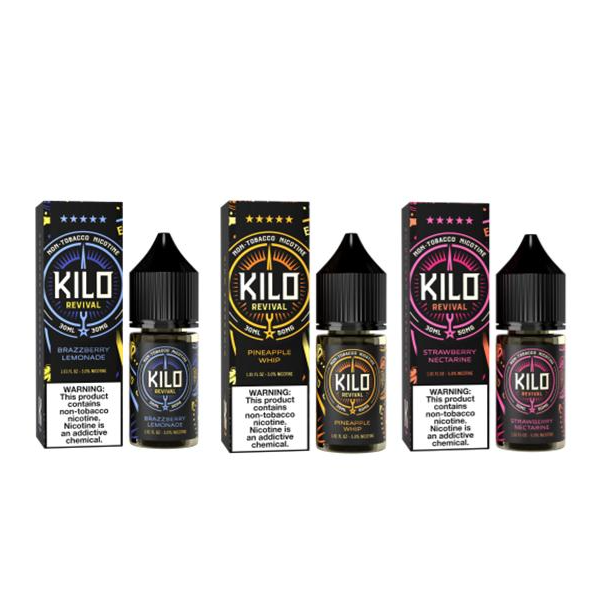 Kilo Revival Synthetic Salt 30mL Best Flavors