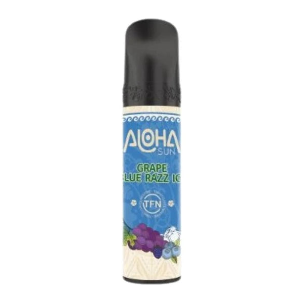 Best Deal Aloha Sun 3000 Puffs Single Disposable Vape 8mL Grape Blue Razz Ice