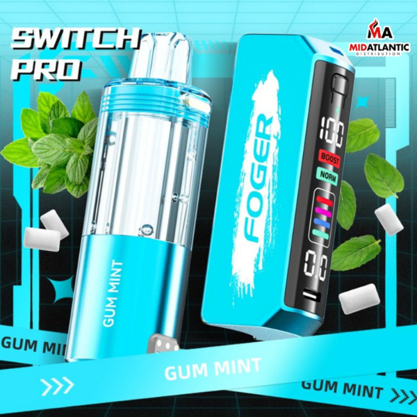 Best Deal Foger Switch Pro 30,000 Puffs Disposable- Gum Mint