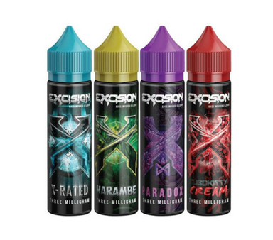 Alt Zero Excision Synthetic Nicotine 60ML Best Flavors X-Rated Harambe Paradox Robokitty Cream
