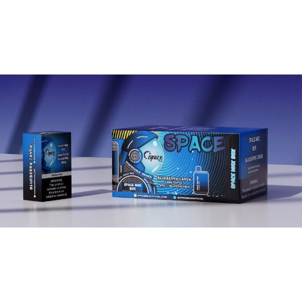 Space Max Box 6000 Puffs Disposable-10-Pack