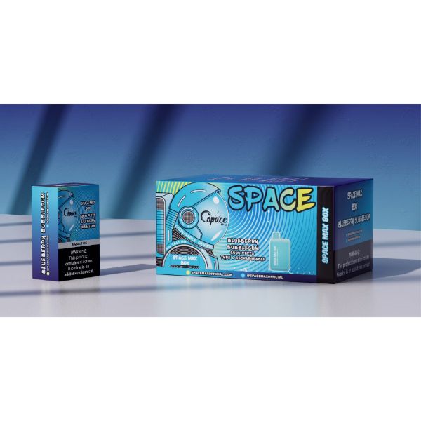 Space Max Box 6000 Puffs Disposable-10-Pack