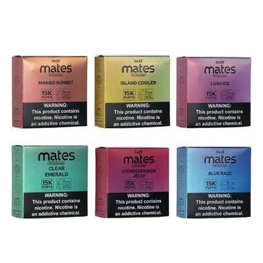 7 Daze Clickmate Mates Recharge 5% Nic Best Flavors