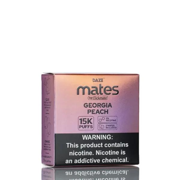 Best Deal 7 Daze Clickmate Mates Recharge 5% Nic - Georgia Peach