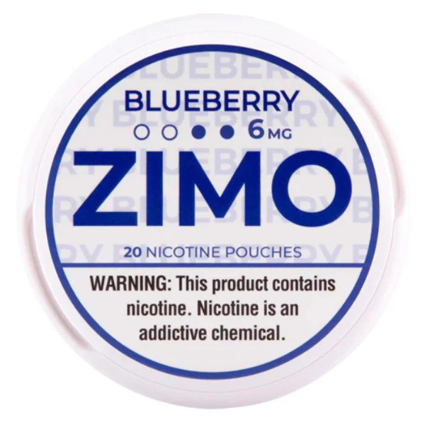 Best Deal Zimo Nicotine Pouches (5-Can Pack) - Blueberry 